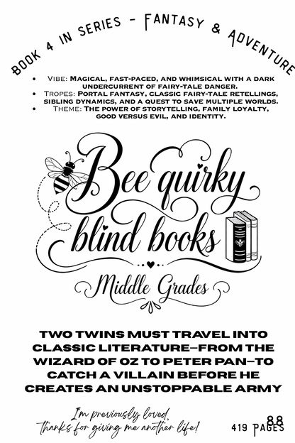 Blind - Books MIDDLE GRADES