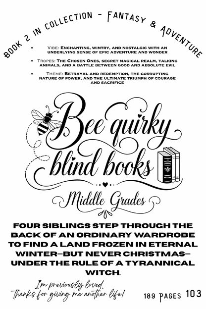 Blind - Books MIDDLE GRADES