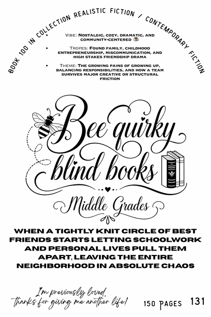 Blind - Books MIDDLE GRADES