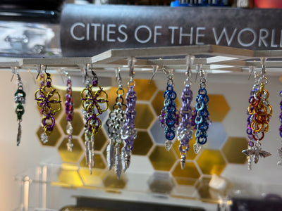 Earrings - Fancy Chainmaille