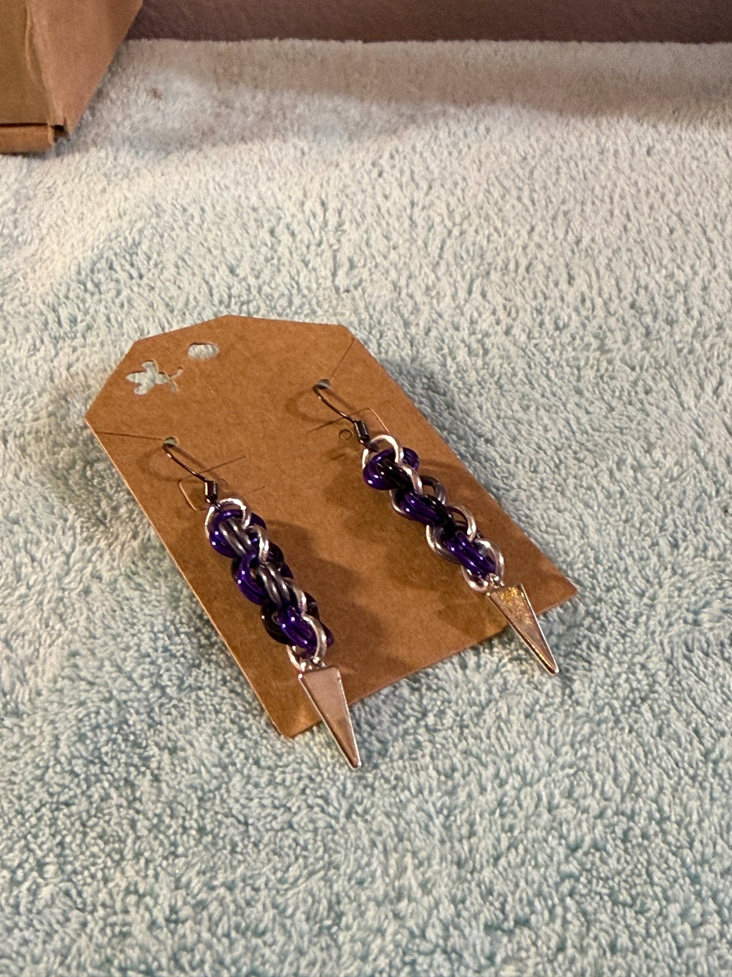 Earrings - Fancy Chainmaille