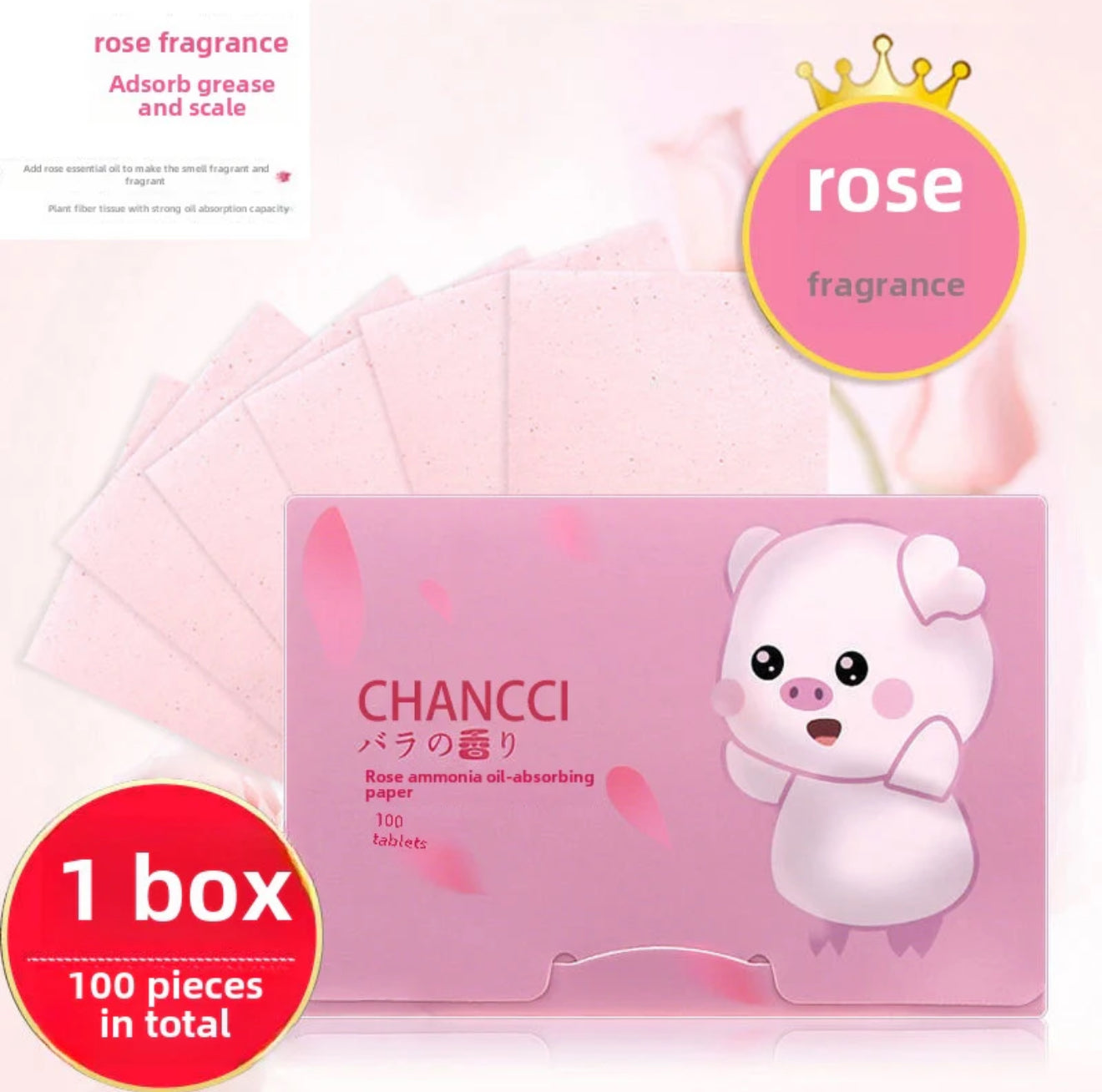 Oil-absorbing Facial Sheets