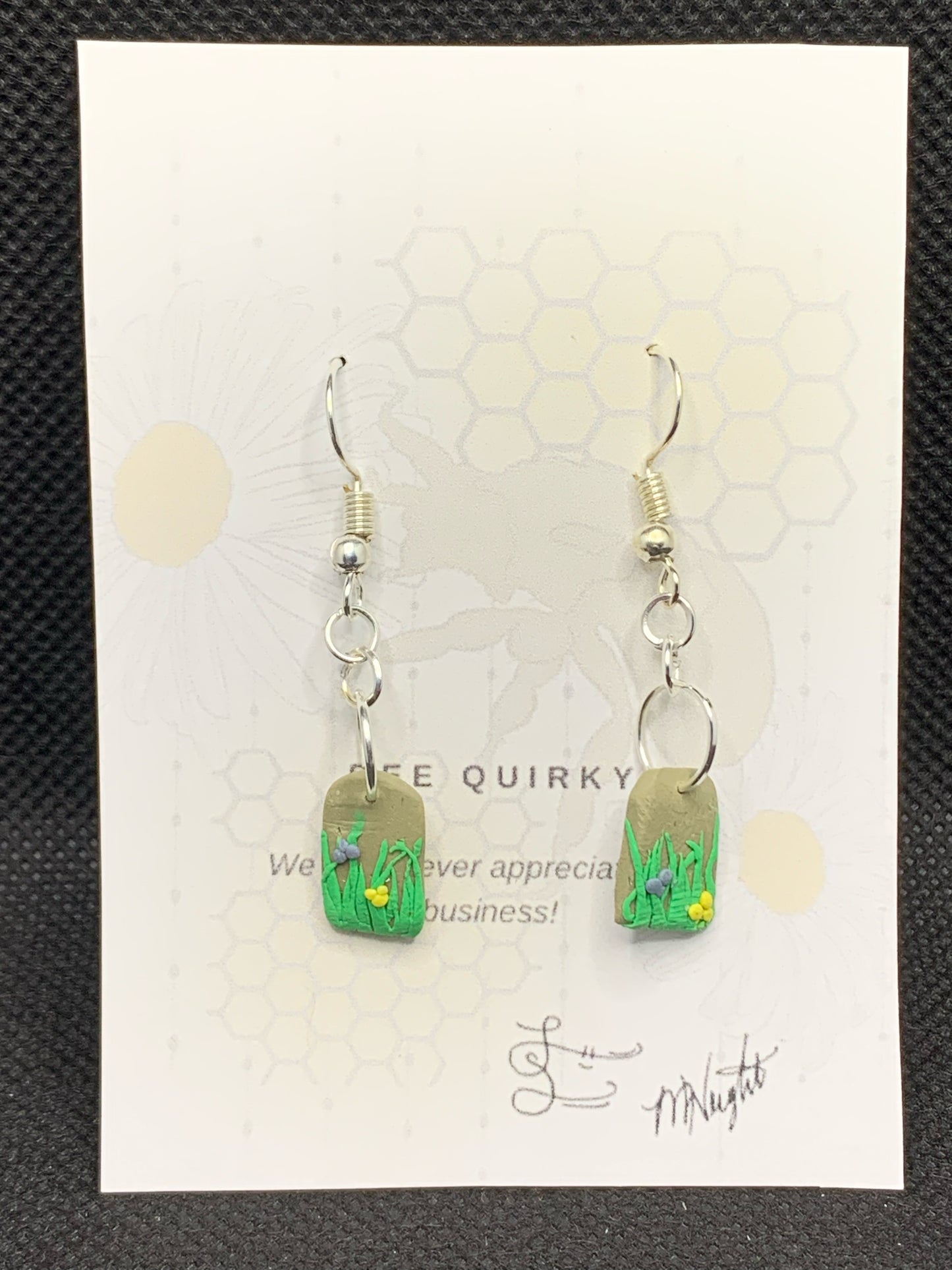 Earrings- Clay Hand Sculpted