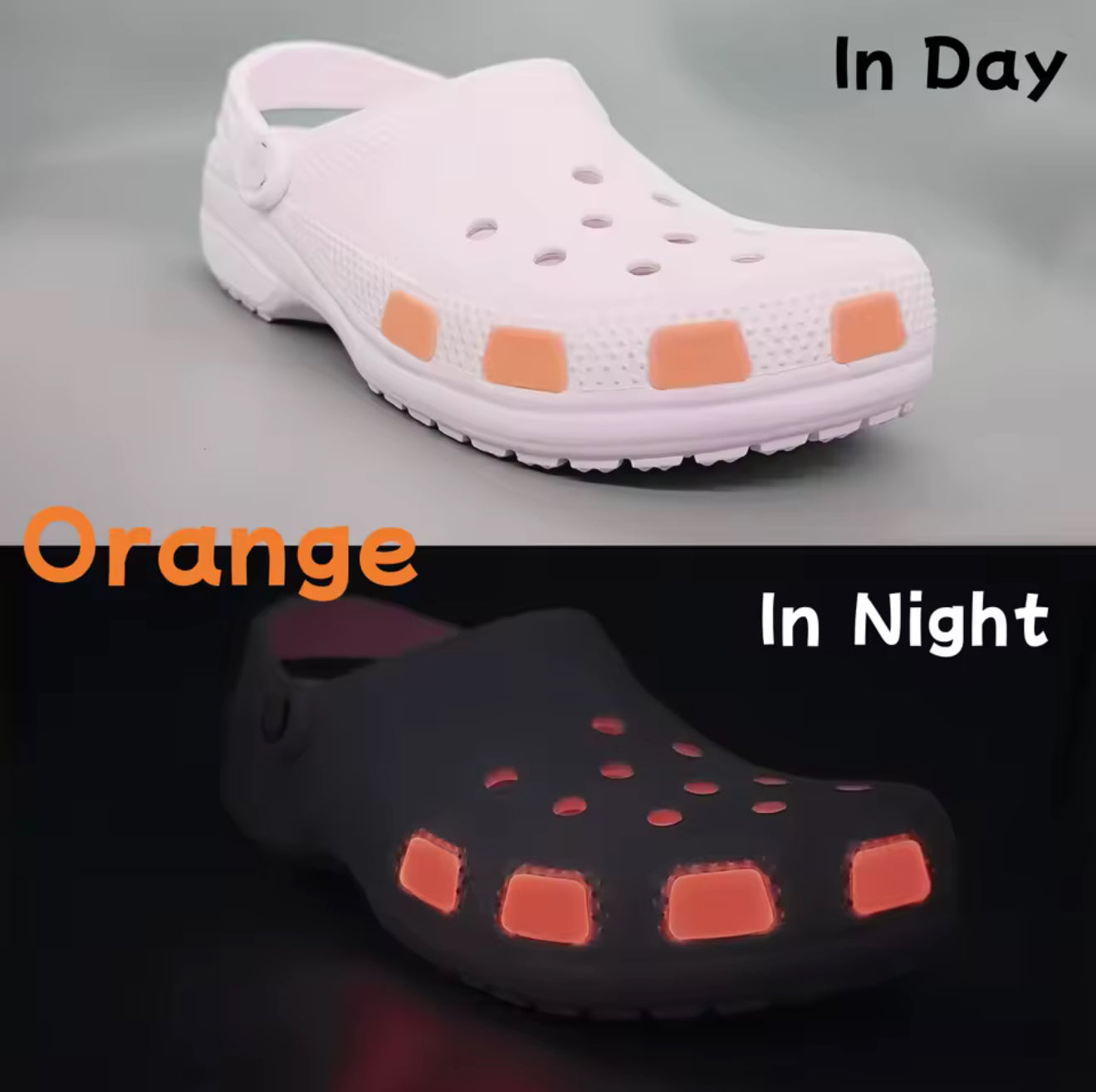 Croc Charms Luminous Croc Inserts