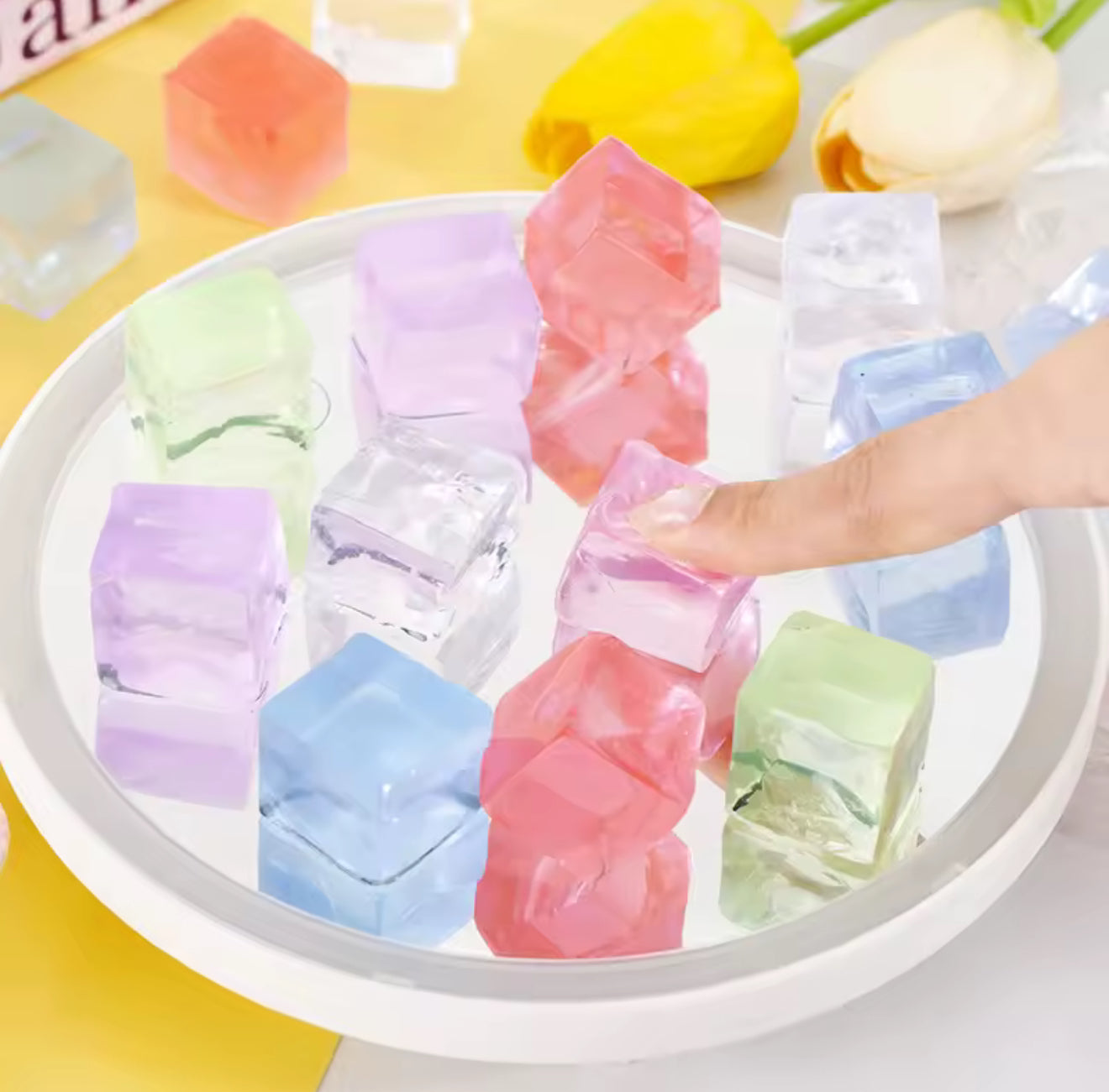 Fidget Ice Cubes (Randomized color)