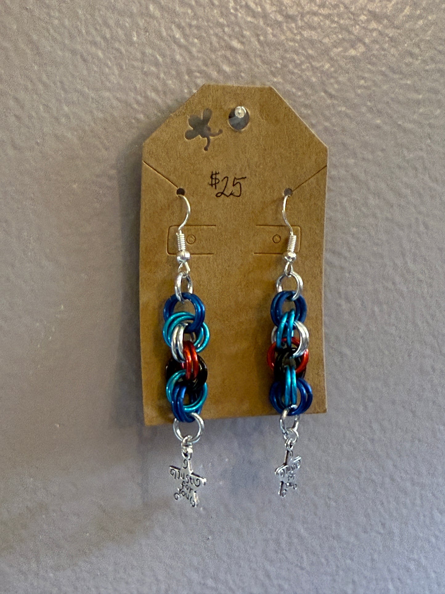 Earrings - Fancy Chainmaille