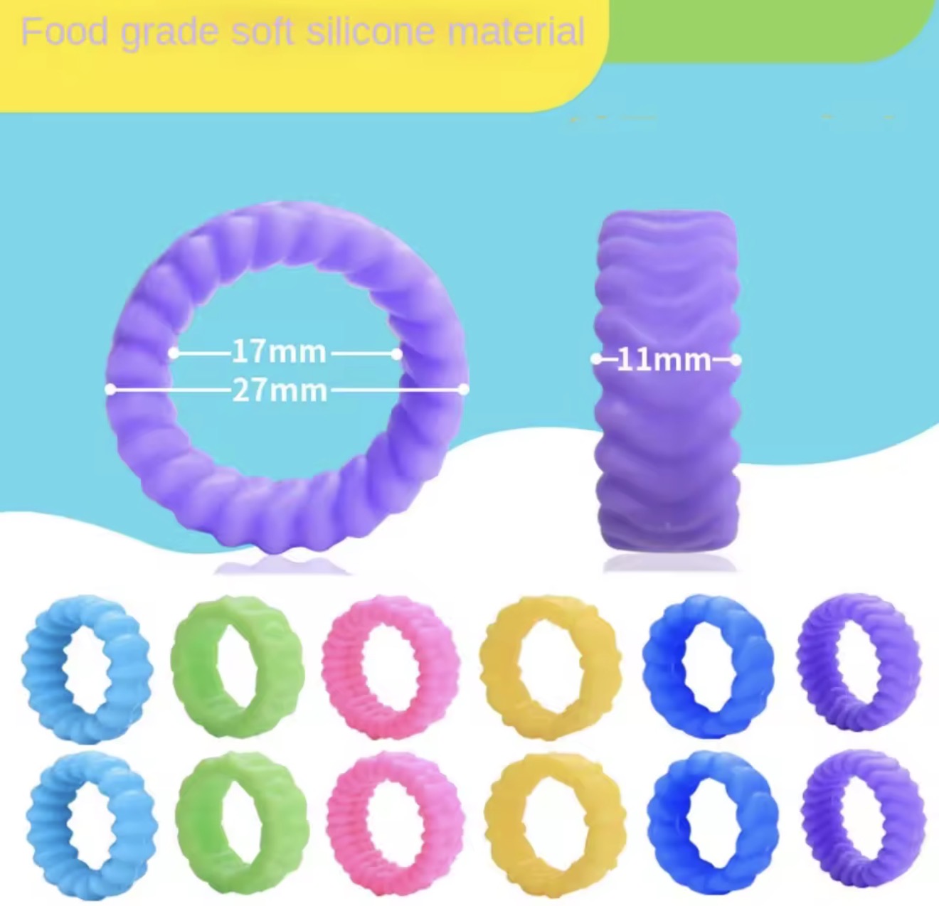 Fidget - Silicone Worry Items