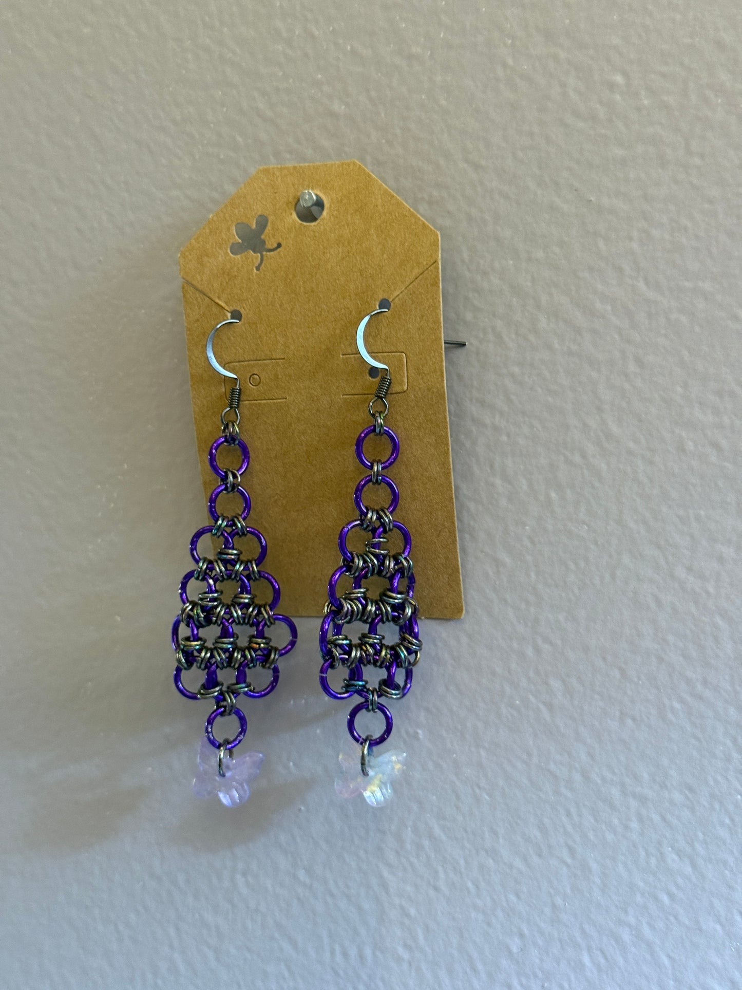 Earrings - Fancy Chainmaille