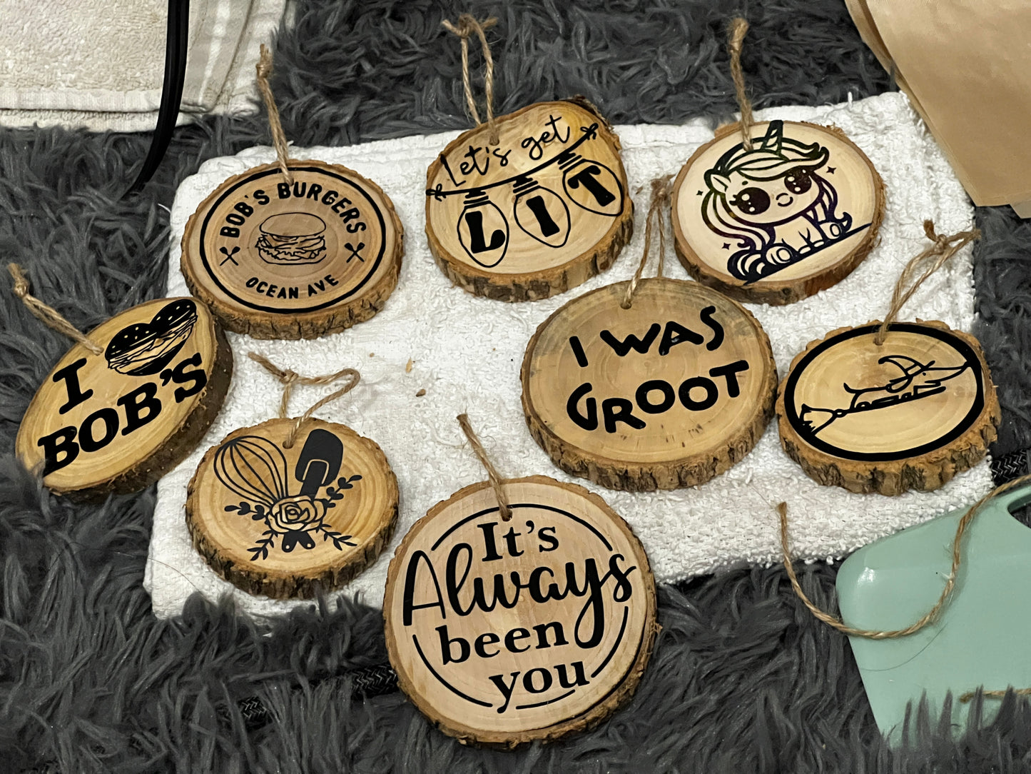 Ornaments - Wood Slices