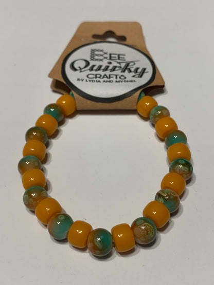 Glass Beaded Bracelet