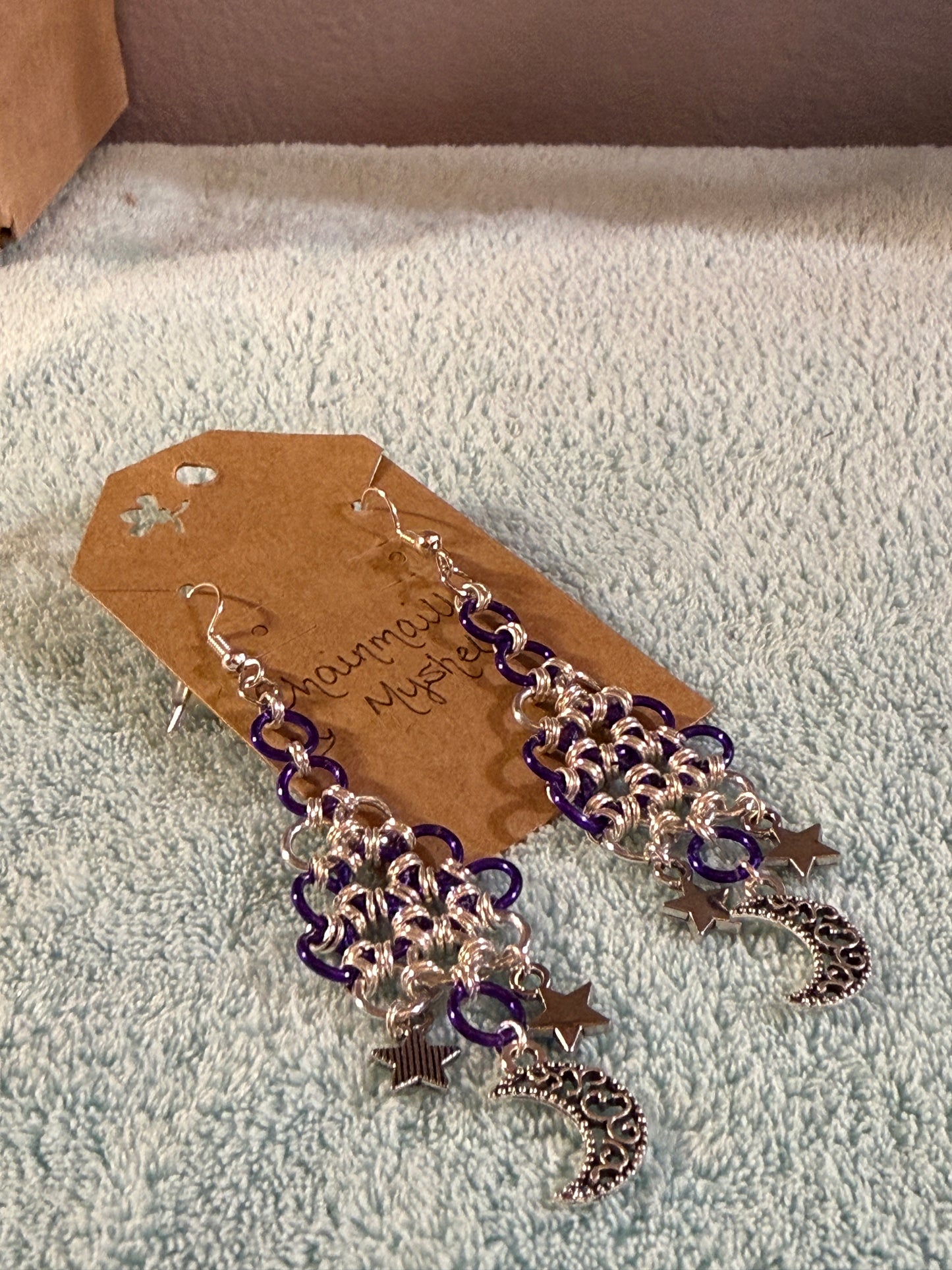 Earrings - Fancy Chainmaille