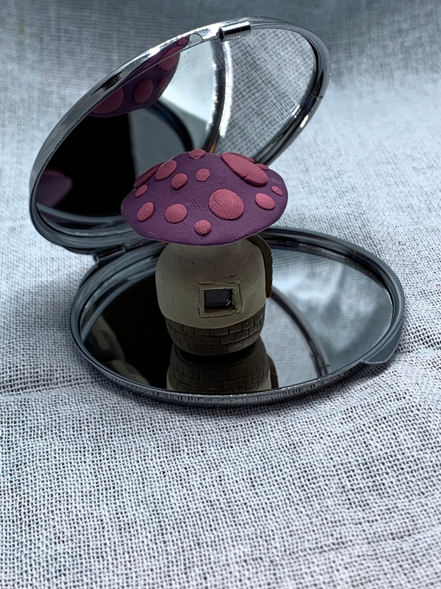 Mushroom House Spice Jar