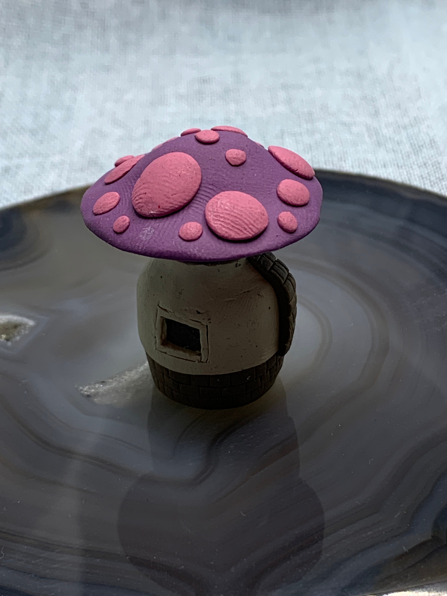 Mushroom House Spice Jar