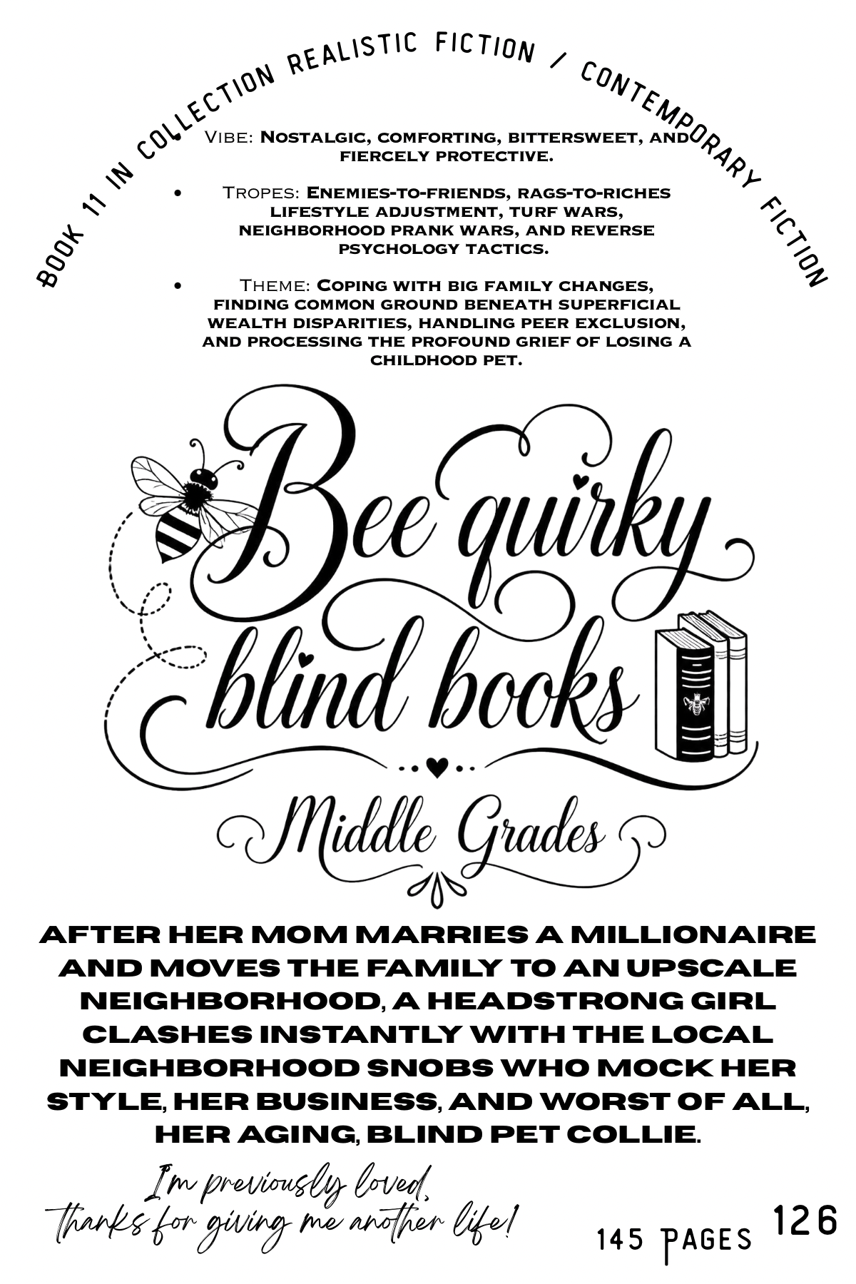 Blind - Books MIDDLE GRADES
