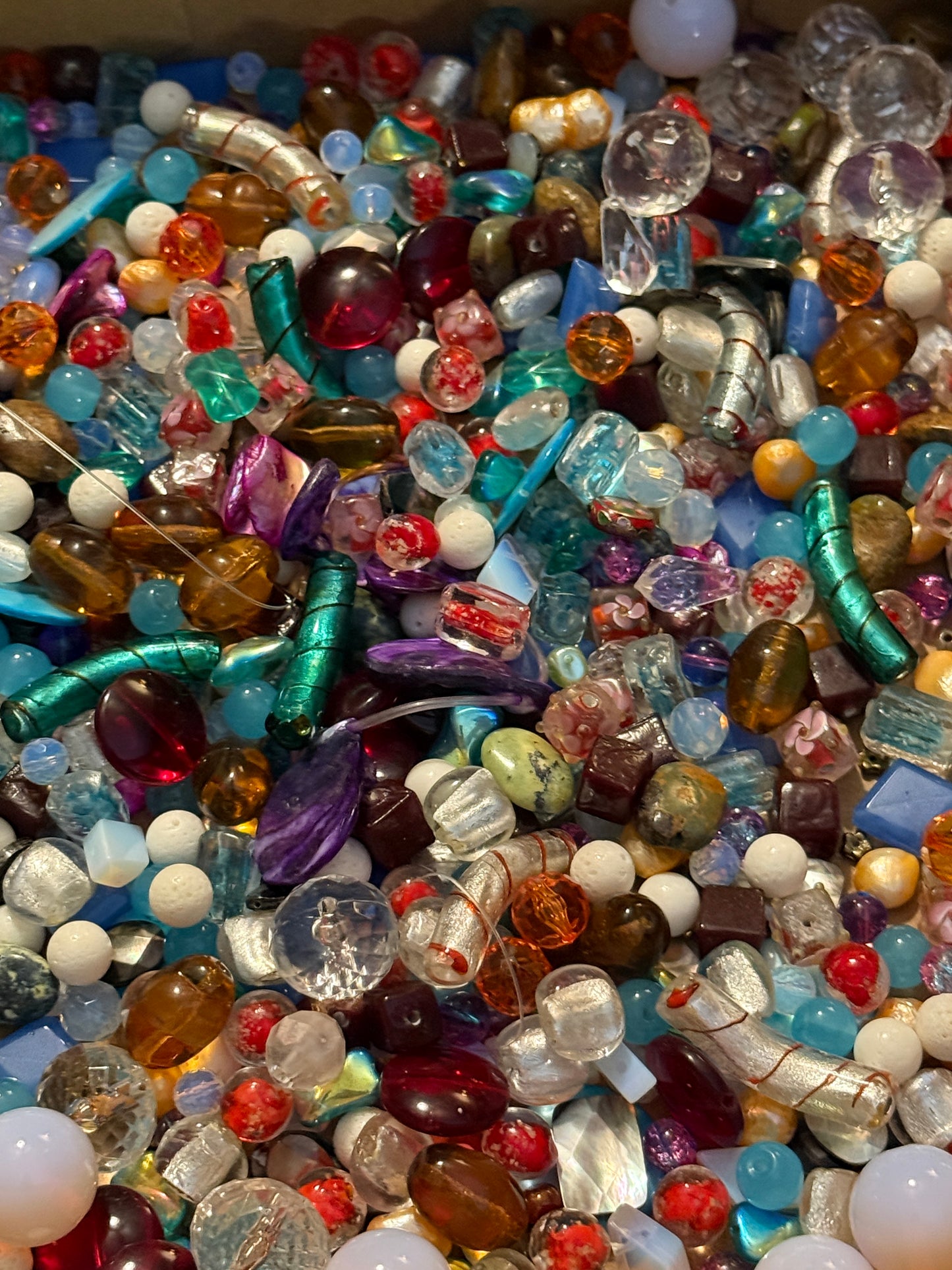 Mystery Scoop Glass Beads