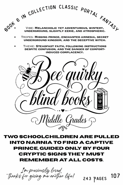Blind - Books MIDDLE GRADES