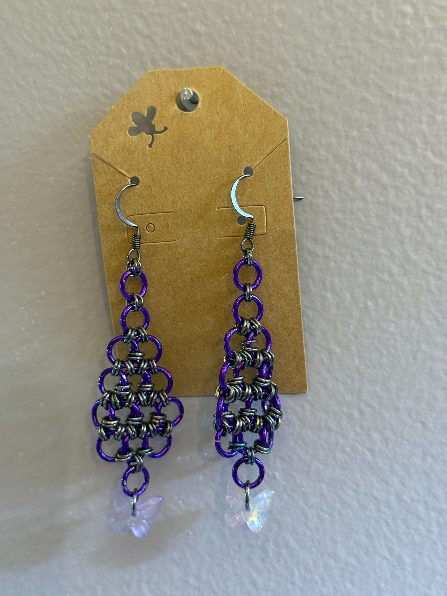 Earrings - Fancy Chainmaille