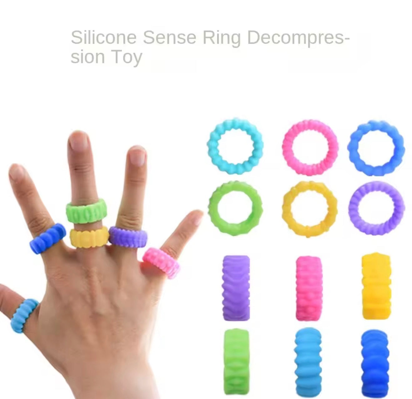 Fidget - Silicone Worry Items
