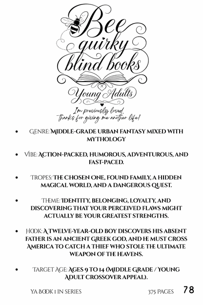 Blind - Books YA