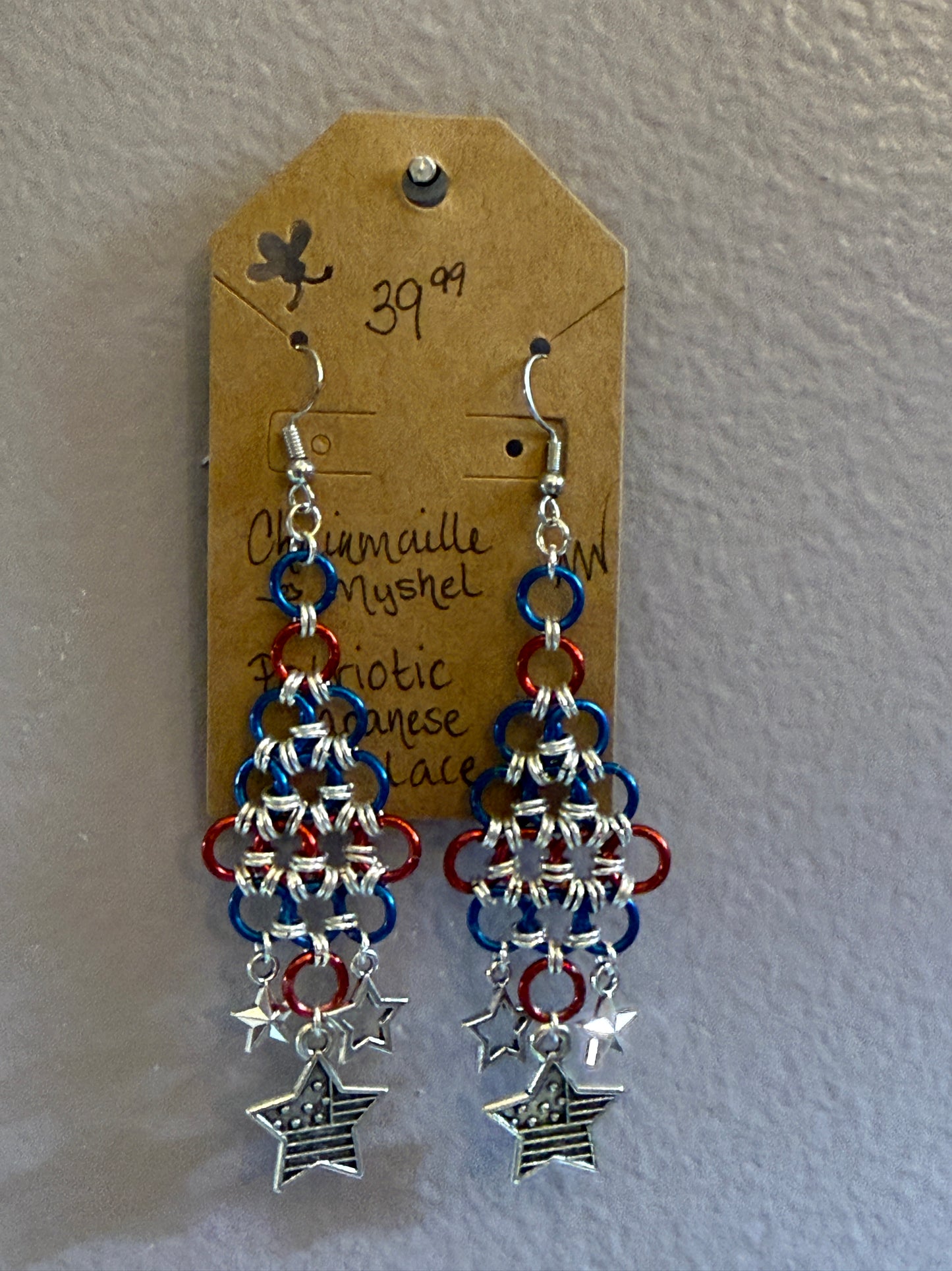 Earrings - Fancy Chainmaille