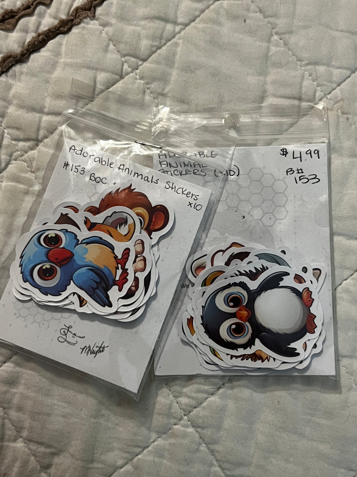 Stickers- 10 Count Sets