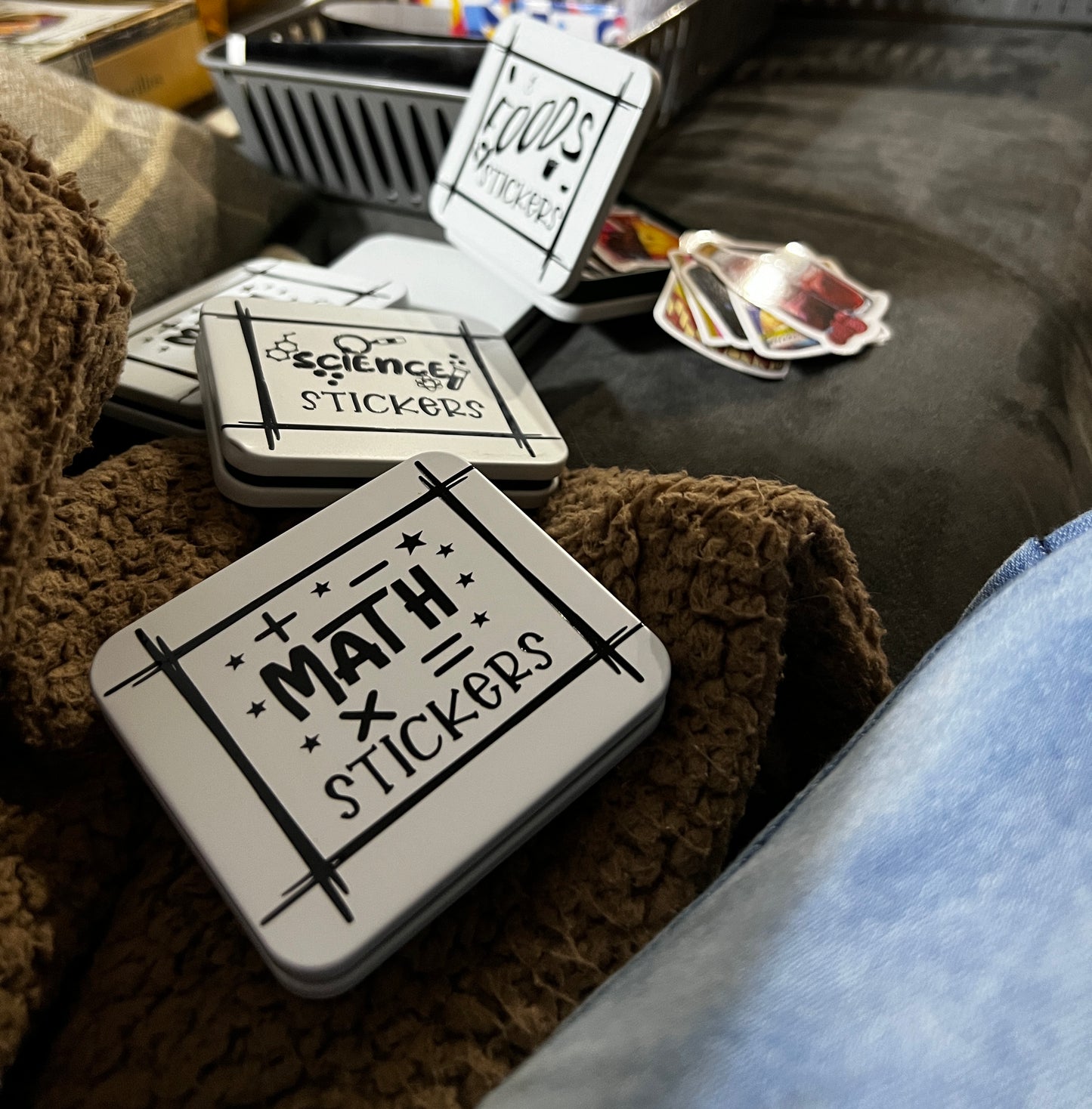 Stickers- Reusable Tins