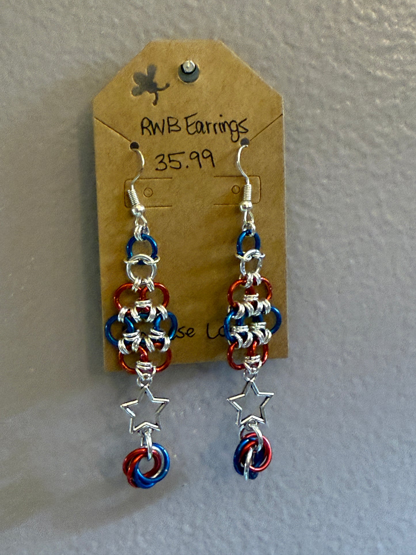 Earrings - Fancy Chainmaille