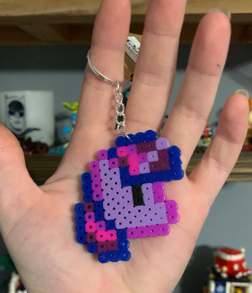 M.L.P. Perler Keychain