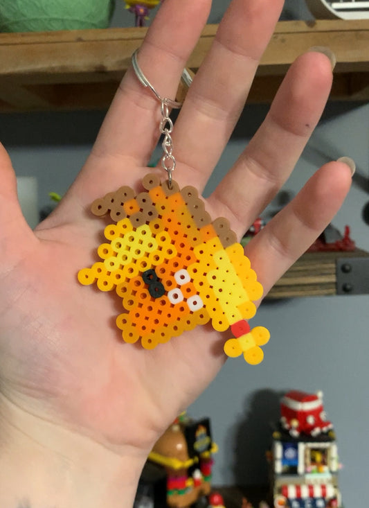 M.L.P. Perler Keychain