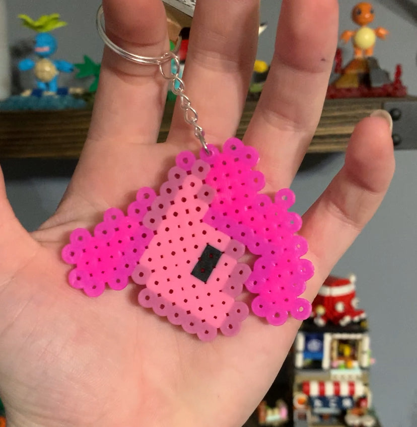 M.L.P. Perler Keychain