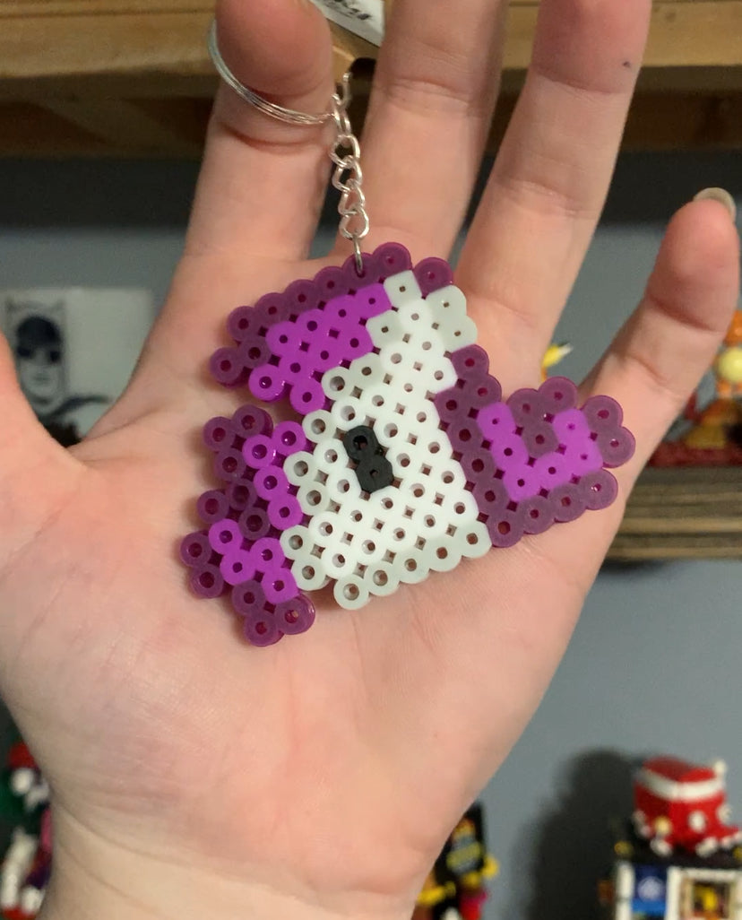 M.L.P. Perler Keychain
