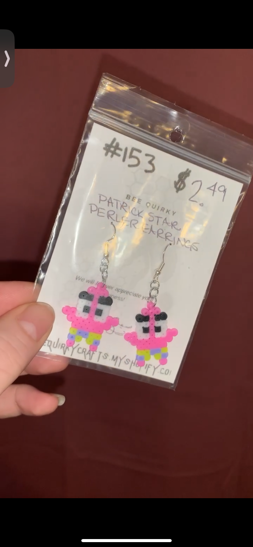 Earrings - Perler