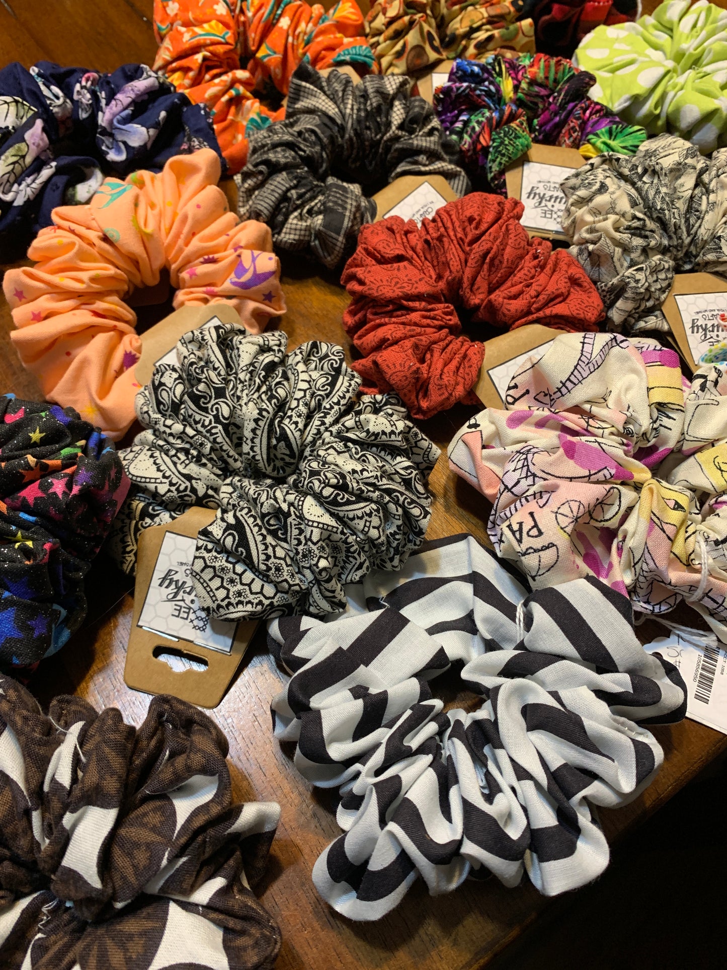 Hair - Handmade scrunchies