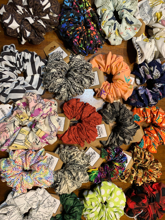 Hair - Handmade scrunchies