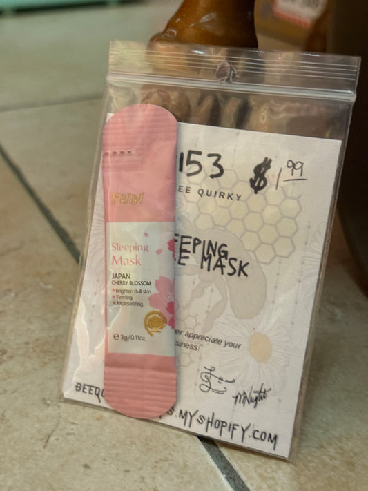 Sleeping Spa Face Masks