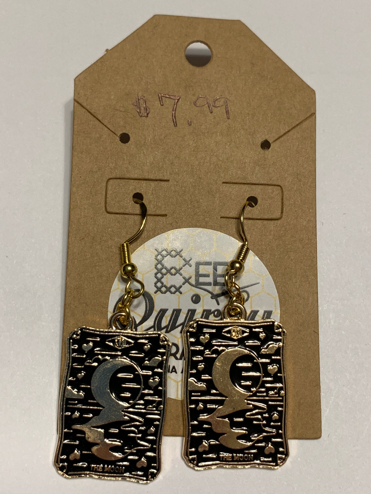 Tarot Gold Earrings