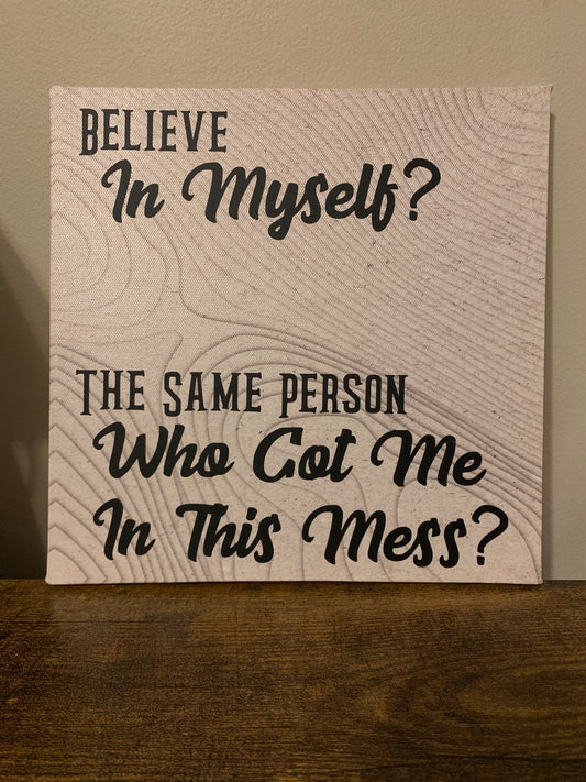 Signs- Canvas
