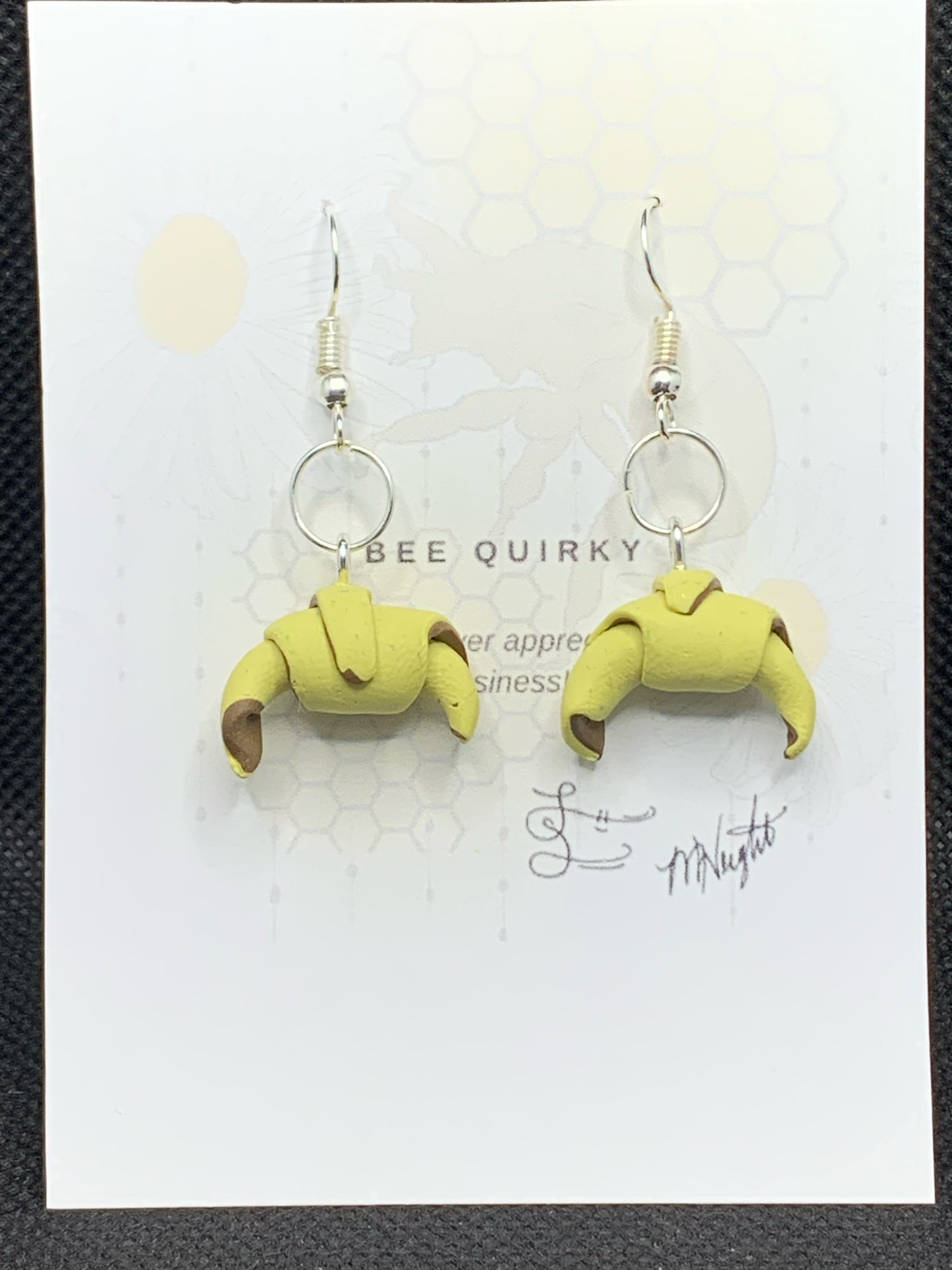 Earrings- Clay Hand Sculpted