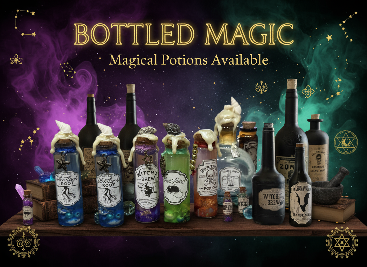 Bottled Magic Promotional Graphic