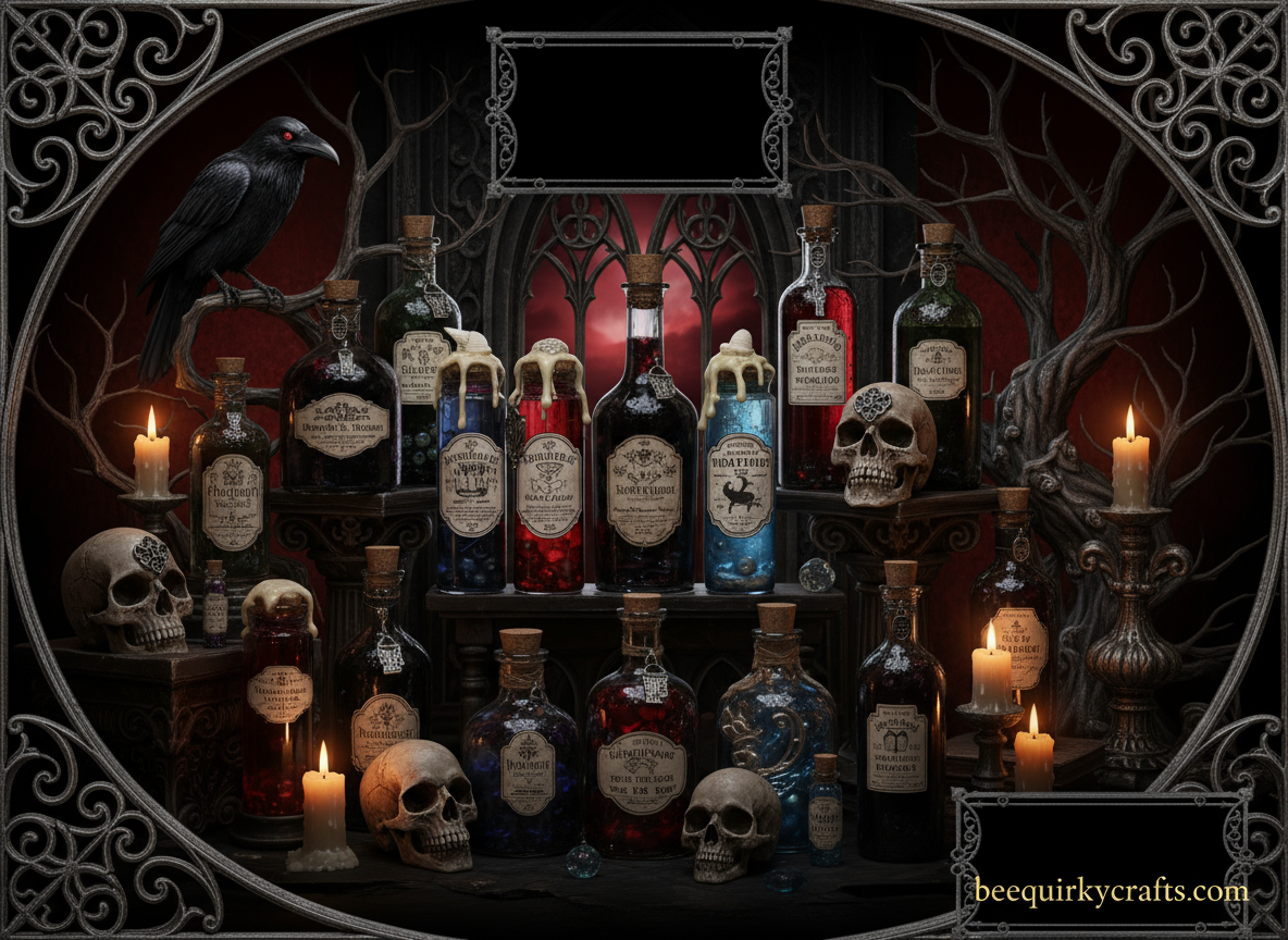 Gothic Bottled Magic Social Post